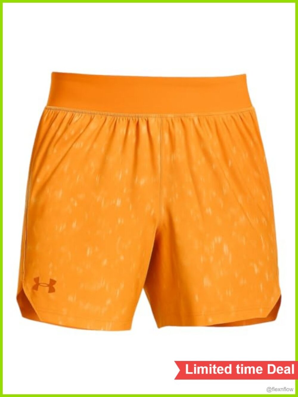 Men's Run Shorts Fitted 4-Way Stretch 5" Inseam Water-Resistant Pocket